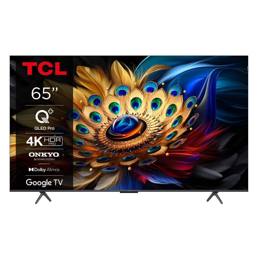 TCL Televizor  65C655/QLED/65"/4K HDR PRO/Google TV/crna