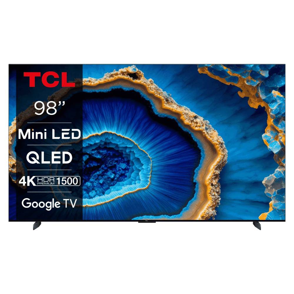 TCL Televizor  98C805/Mini LED-QLED/98"/4K HDR/144Hz/Google TV/crna