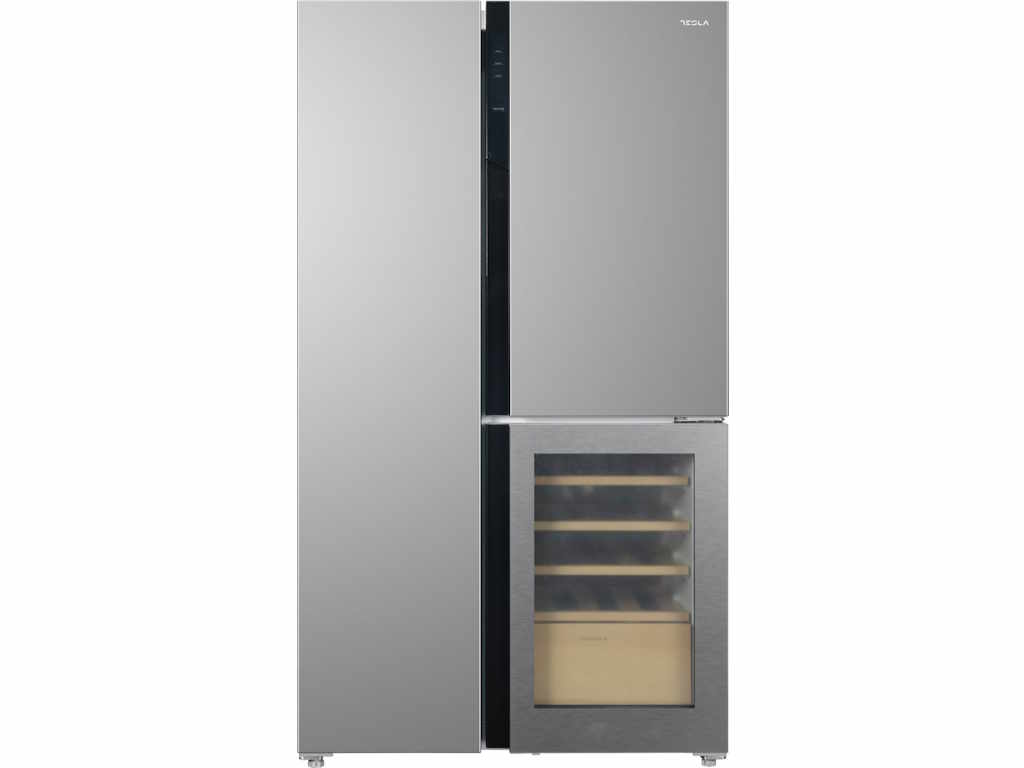 Tesla Frižider RBW5400FSNXE side-by-side/Total No Frost/E/334L+214L/91.1x70.6x183cm/inox